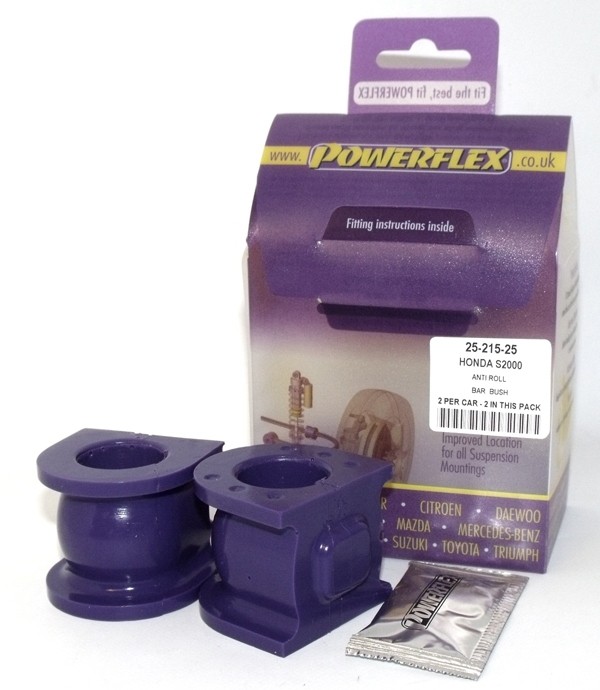 Honda S2000 Rear Anti Roll Bar Bush 25.4mm - PowerFlex PFR25-215
