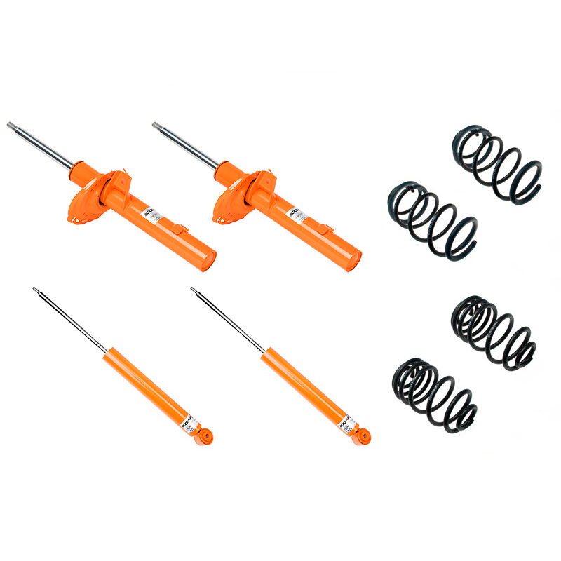 KONI Str.T kit  Seat Leon 5F & Golf VII 50mm veerpoot & torsie-as achter / voor-as gewicht tot 930kg (35mm) (1120-8435)