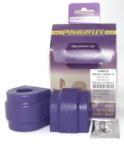BMW Z4  Front Anti Roll Bar Bush 24mm - PowerFlex PFF5-4602-24