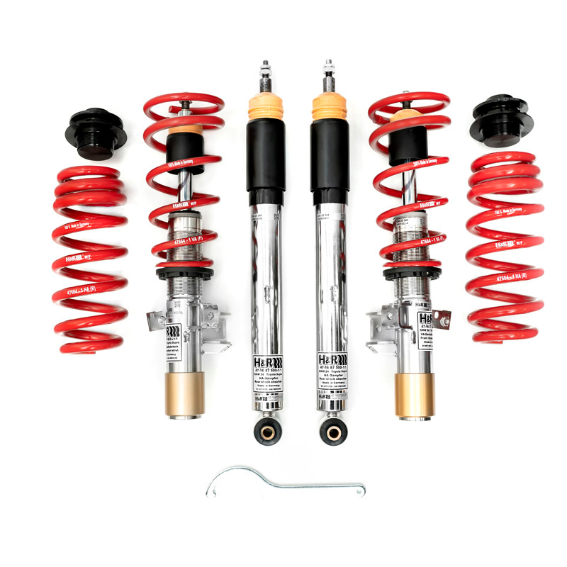 H&R RVS TwinTube Schroefset Versie 1  Volkswagen T7 Multivan 1.5/2.0 TSI, 1.5/2.0 TDI & 1.4 eHybrid 2021- excl. Stilleggingssysteem