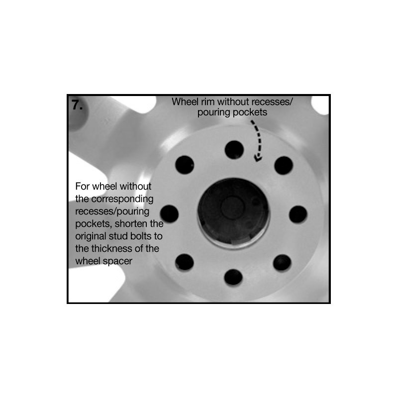 H&R DRM-Systeem Spoorverbreders 40mm 5x120 - Naaf 72,5mm - Boutmaat M14x1,5 -   Landrover