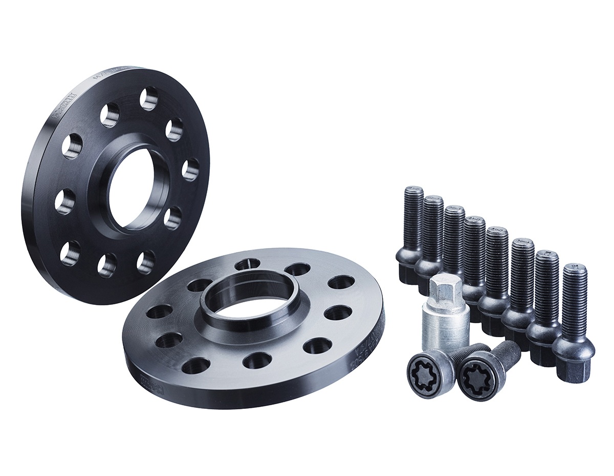 H&R DR-Systeem Spoorverbreders 11mm 5x112 - Naaf 66,5mm - Boutmaat M14x1,25 -   BMW/Toyota/Mini - Zwart