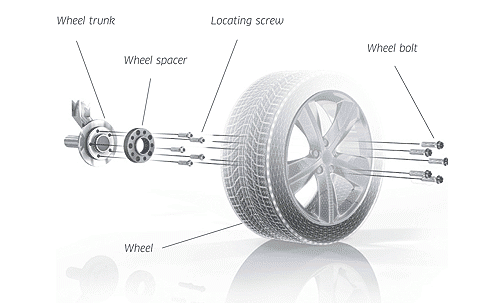 Pro Spacers Skoda Rapid 07.12-.. 5x100 25mm Eibach