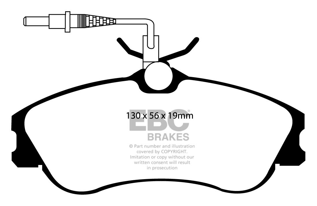 EBC Brakes CITROEN Berlingo Multispace 2.0 D 2002-2005 Remblokke