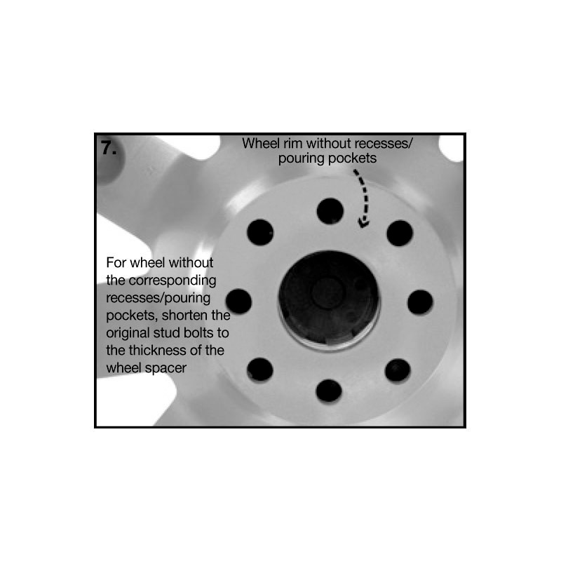 H&R DRM-Systeem Spoorverbreders 22mm 5x120 - Naaf 64,0mm - Boutmaat M14x1,5 -  Honda - Zwart