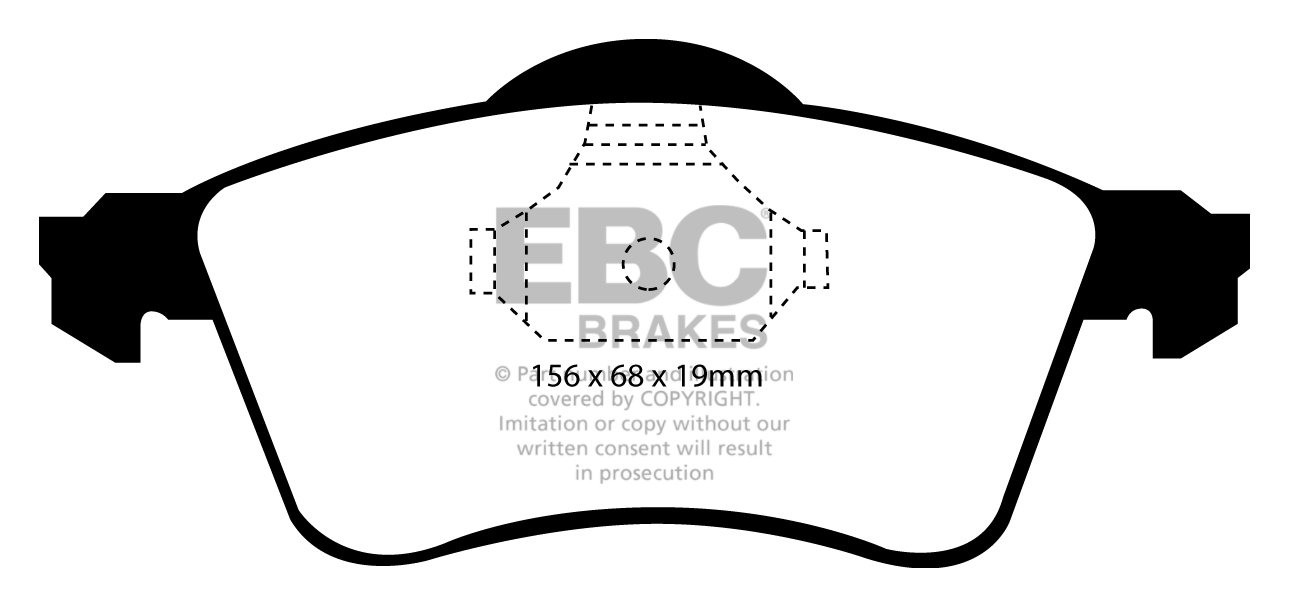 EBC Brakes VW BEDRIJFSWAGEN Transporter (Kombi)/Camper Van 2.5 T