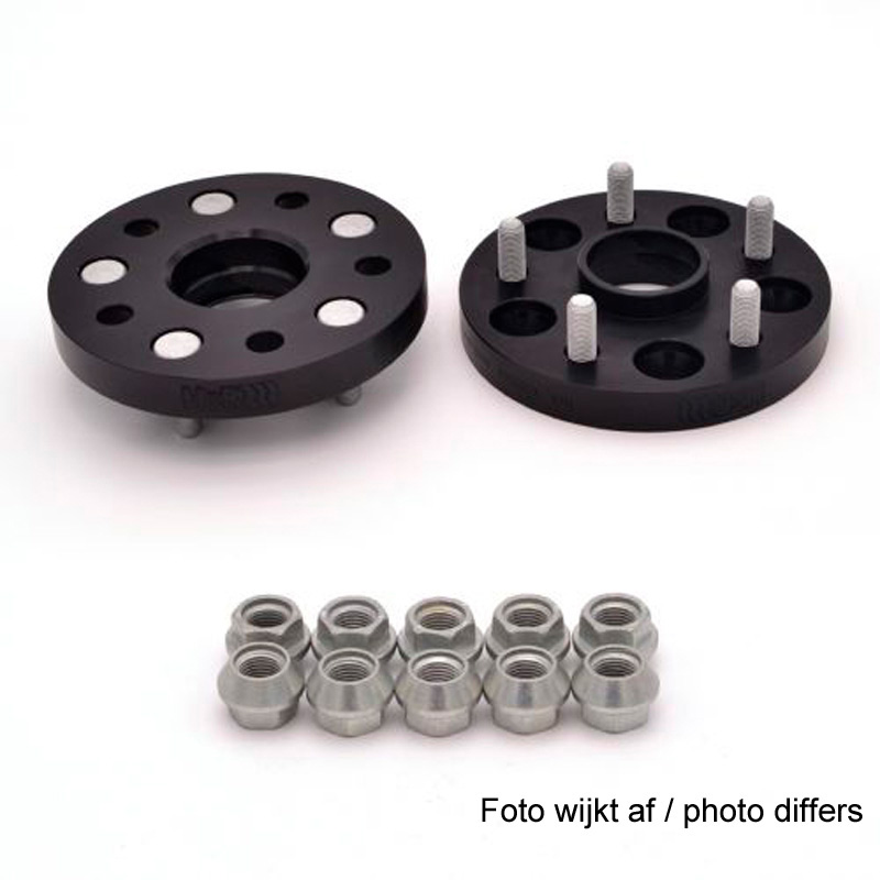 H&R DRM-Systeem Spoorverbreders 22mm 5x120 - Naaf 64,0mm - Boutmaat M14x1,5 -  Honda - Zwart