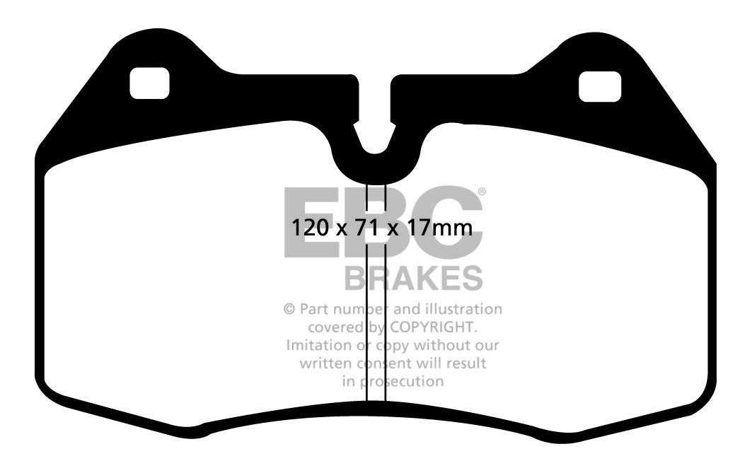 EBC Brakes MASERATI Ghibli 2.8 Twin Turbo (ATE Rear) 93-99 Rembl