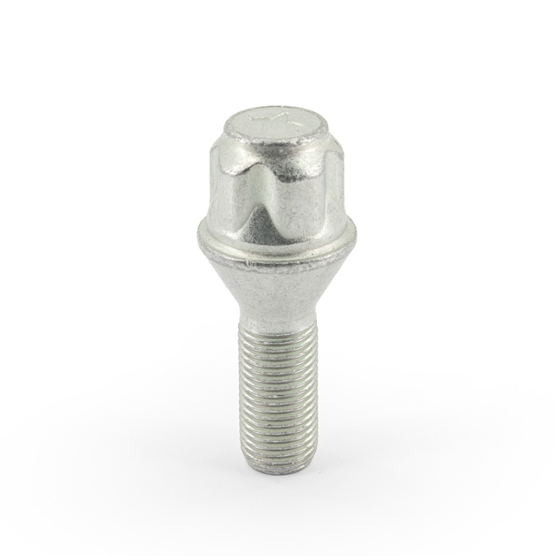 H&R Wielslotenset M12x1.25x26mm konisch - 4 slotbouten incl. adapter