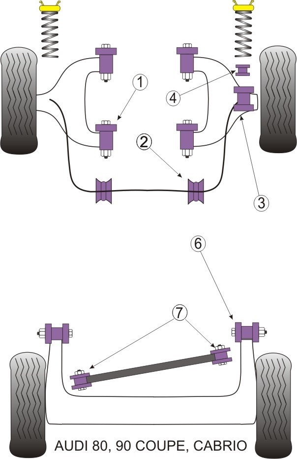 Bumpstops Bumpstops Bump Stop Kit - PowerFlex BS2004K