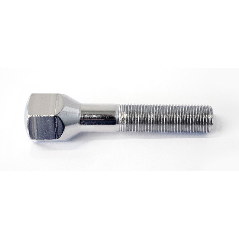 H&R Wielbout konisch M14x1.50 - Lengte 60mm verchroomd