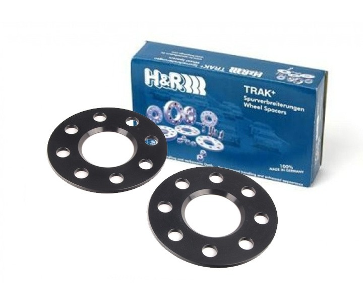 H&R Wielspacers DR06 Systeem 6 mm – 5x112 – Naaf 57,1 mm – Zwart
