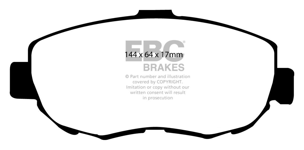 EBC Brakes TOYOTA Altezza 3.0 (JCE10) 2001-.. Remblokken voorzij