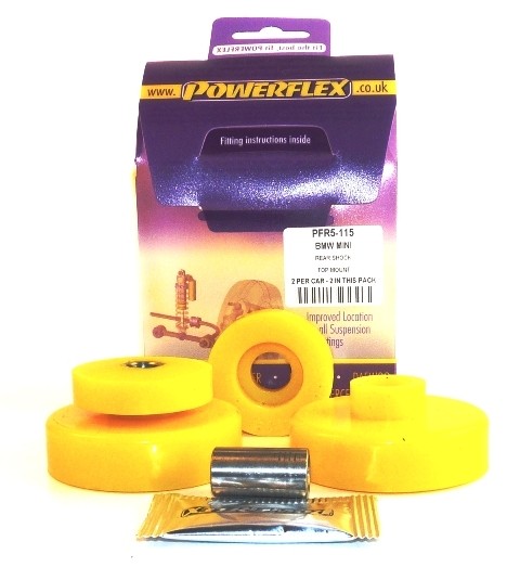 BMW Mini Generation 1 Rear Shock Top Mounting Bush - PowerFlex P