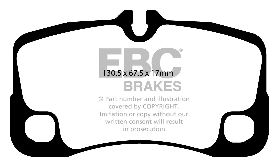 EBC Brakes PORSCHE 911 (997) (Cast Iron Disc Only) 3.8 GT3 2009-