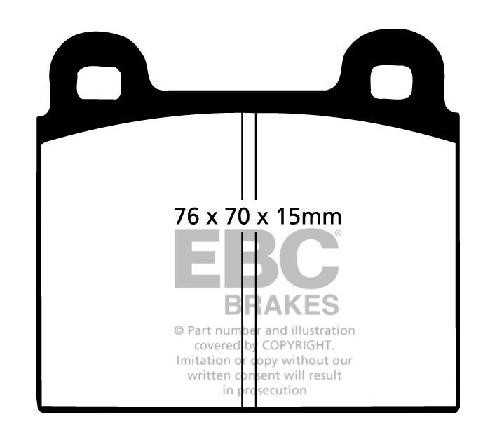 EBC Brakes NISSAN Skyline (R33) 2.6 Twin Turbo GT-R 95-98 Remblo