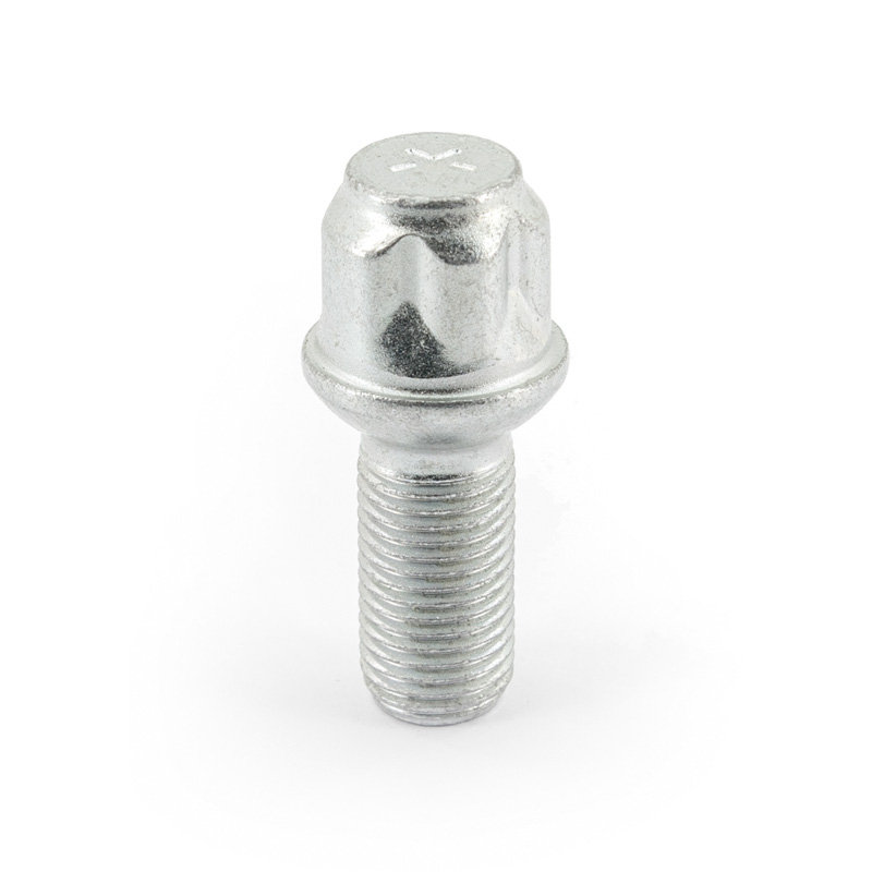 H&R Wielslotenset R13 M14x1.50x27mm bolkonisch - 4 slotbouten incl. adapter