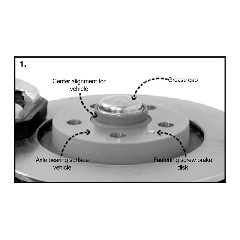 H&R DR-Systeem Spoorverbreders 3mm 4x100 - Naaf 57,1mm - Boutmaat M12x1,5 -  Volkswagen - Zwart