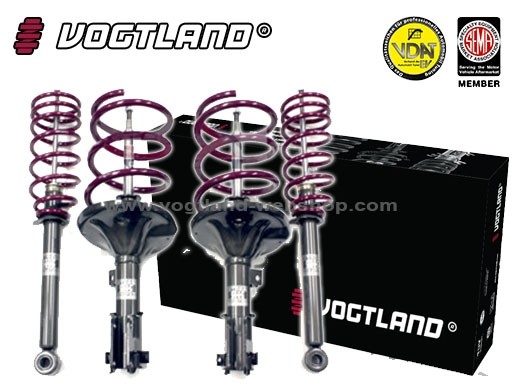 Verlagingsset Audi A6, Typ 4B (C5), Avant, VA boven 1115 kg Vogt