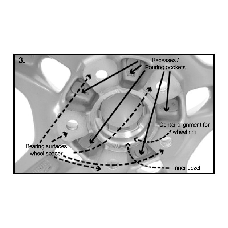 H&R DRS-Systeem Spoorverbreders 7mm 5x130 - Naaf 71,6mm - Boutmaat M14x1,5 -   Porsche - Zwart