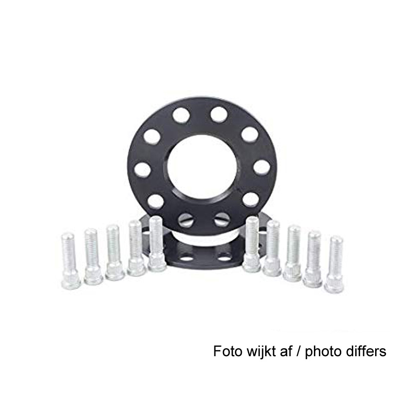 H&R DRS-Systeem Spoorverbreders 15mm 5x108 - Naaf 63,3mm - Boutmaat M12x1,5 -   Ford/Volvo - Zwart