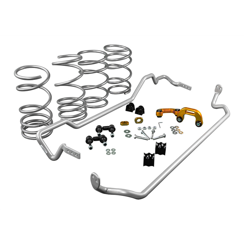 Whiteline Grip-Serie 1 Stabilisatorstang en Verlagingsveer  Kit Subaru Impreza Sedan GD/Hatchback 4WD 2002-2007
