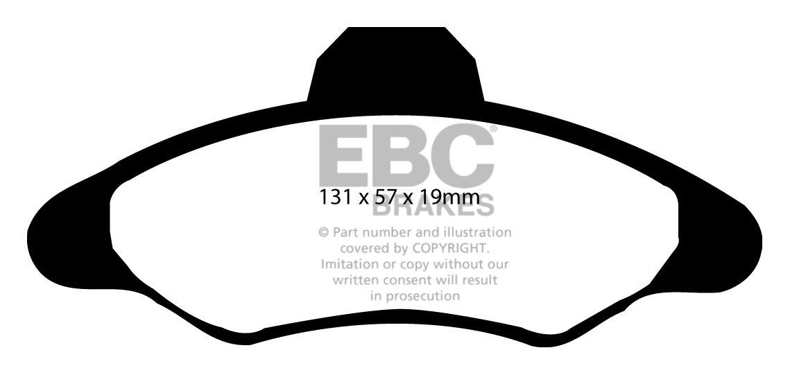 EBC Brakes FORD Escort Mk4/5/6 1.6 (180mm Trommels) 98-2001 Remb