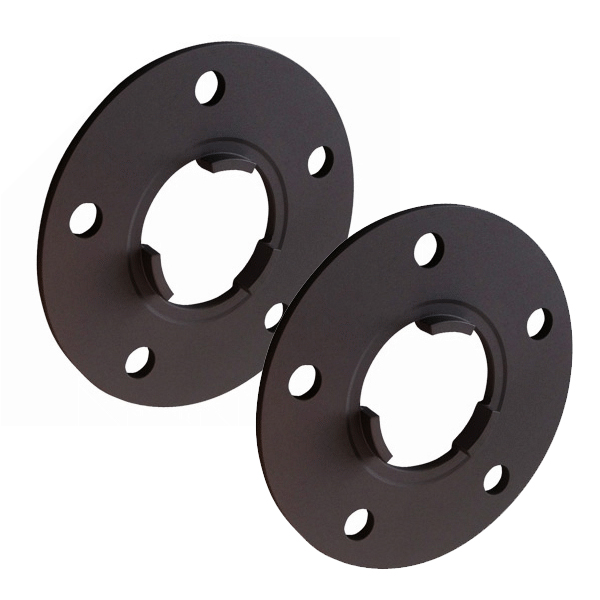 Spoorverbreders VW 5x130 71,6 M14x1,5 10mm zwart