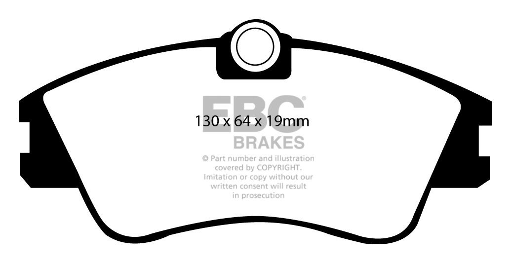 EBC Brakes VW BEDRIJFSWAGEN Transporter (Kombi)/Camper Van 2.5 (