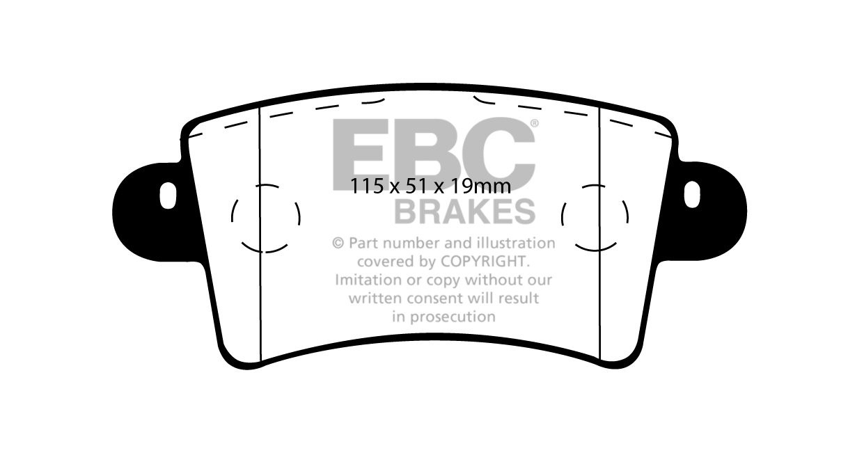 EBC Brakes VAUXHALL BEDRIJFSWAGEN Movano 3.0 TD 2003-2010 Remblo
