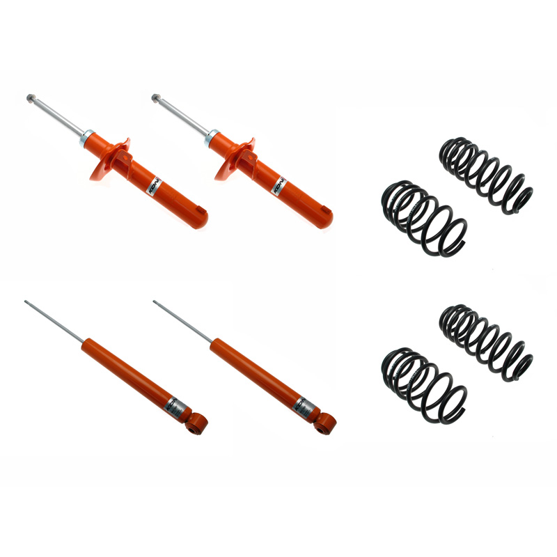 KONI STR.T Kit  Audi A3 (8P) / Seat Altea (5P) / Toledo III (5P) / Skoda Octavia II Sedan/Combi / Volkswagen Golf V/Jetta V 2003-2015 - 35/35mm - VA-Last -1020kg - VA: Ø50mm (1120-2613)