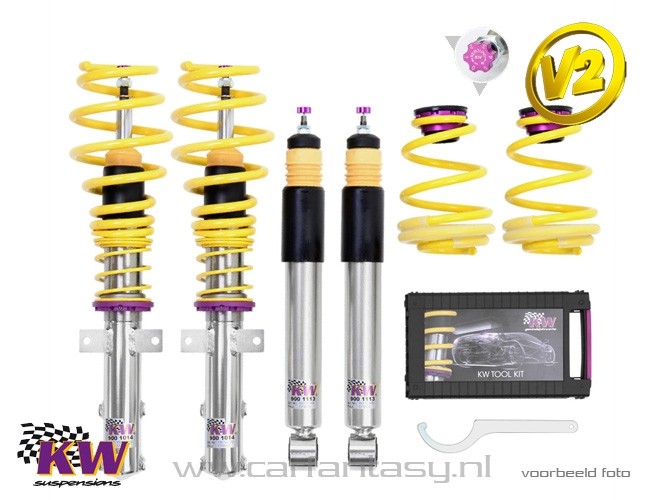 Schroefset KW V2 inox Dodge Challenger LC (2nd generation) SRT8